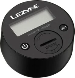 Lezyne Shock Digital Drive Floor Pump (Max 350 Psi / 24.1 Bar) Silver / Black -Lezyne 15995875fc665a1b91f27.22534694