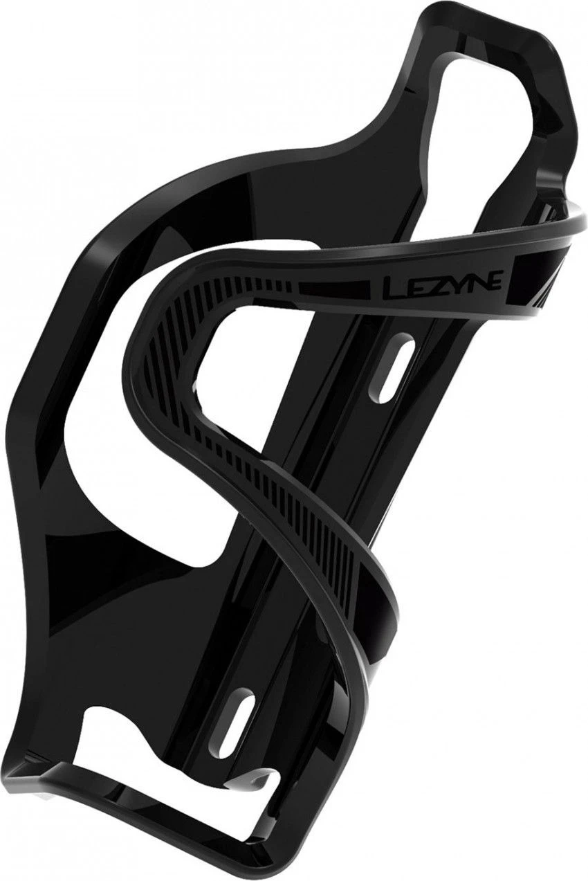 Lezyne Flow Cage SL Enhanced Bottle Cage Left Side Black 1 Lezyne Flow Cage SL Enhanced Bottle Cage Left Side Black