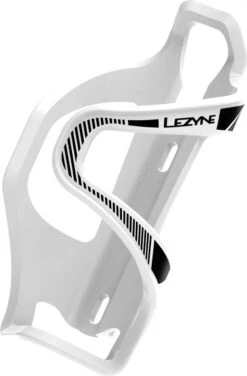 Lezyne Flow Cage SL Bottle Cage (Left Side) White