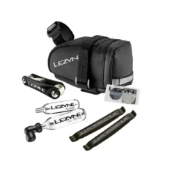 Lezyne M Caddy CO2 Kit And Saddlebag In Black