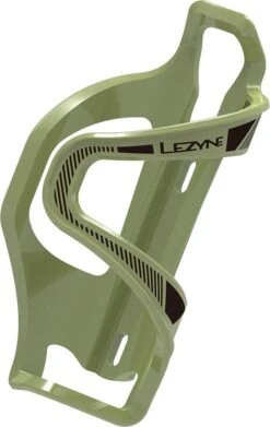 Lezyne Flow Cage SL Enhanced Bottle Cage Left Side Green