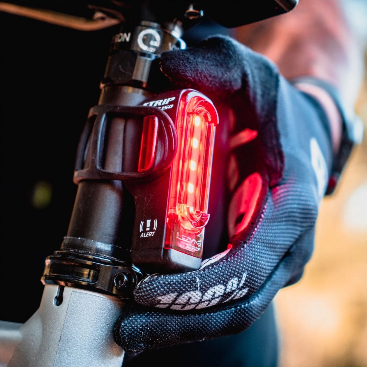 Lezyne Strip Alert Drive Rear Light Black 2 Lezyne Strip Alert Drive Rear Light Black - Image 2