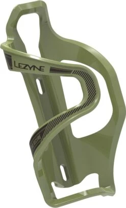 Lezyne Flow Cage SL Enhanced Bottle Cage Right Side Green