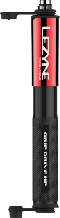 Lezyne Grip Drive HP S Hand Pump (Max 120 Psi / 8.3 Bar) Black