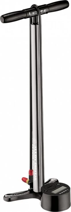 Lezyne Alloy Digital Drive Floor Pump Grey