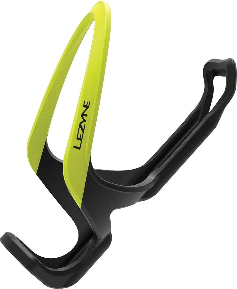 Lezyne Matrix Team Cage Bottle Cage Black Green 1 Lezyne Matrix Team Cage Bottle Cage Black Green