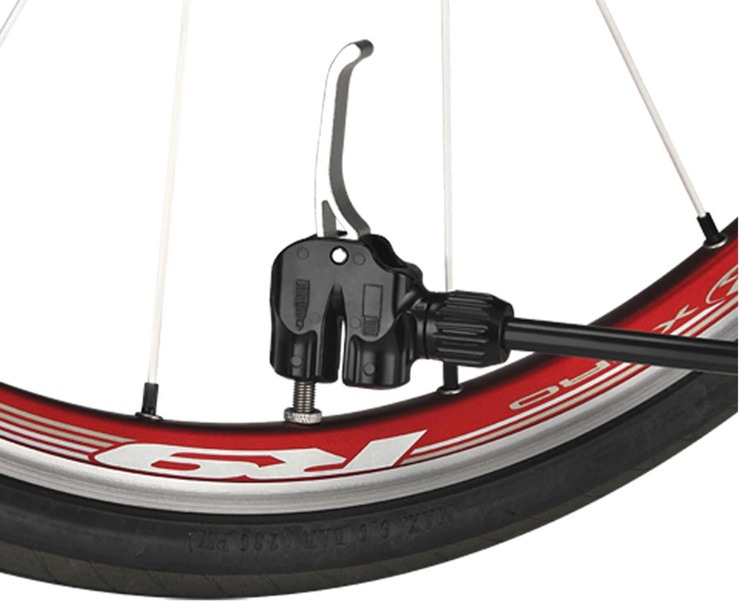 Lezyne Macro Floor Drive Digital Floor Pump Gloss Black 4 Lezyne Macro Floor Drive Digital Floor Pump Gloss Black - Image 4