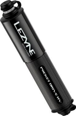 Lezyne Pocket Drive HV Hand Pump (Max 90 Psi / 6.2 Bar) Black
