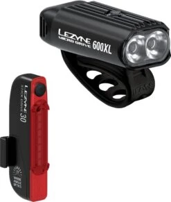Lezyne Micro Drive 600XL / Stick Drive Lights Black