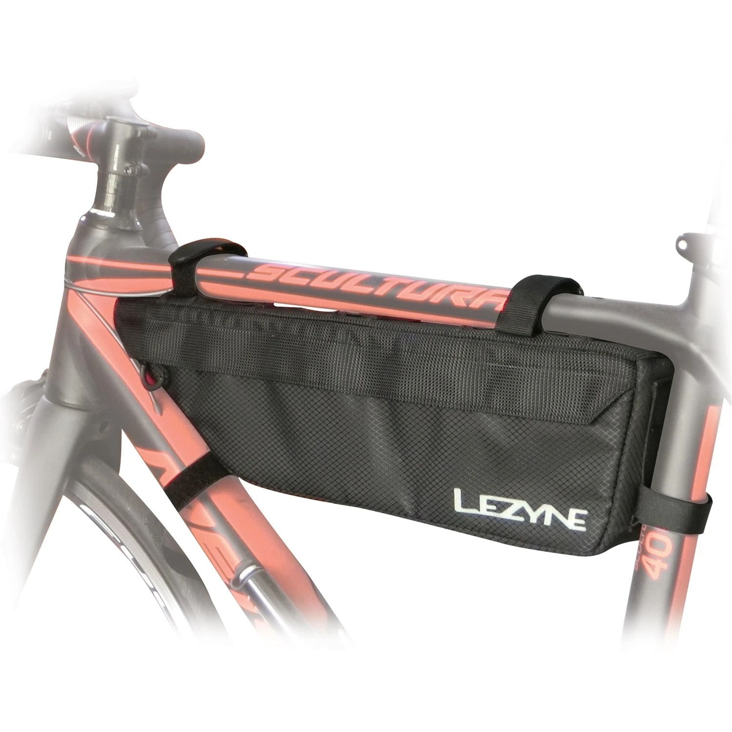 Lezyne Frame Caddy Frame Bag - Black 2 Lezyne Frame Caddy Frame Bag - Black - Image 2