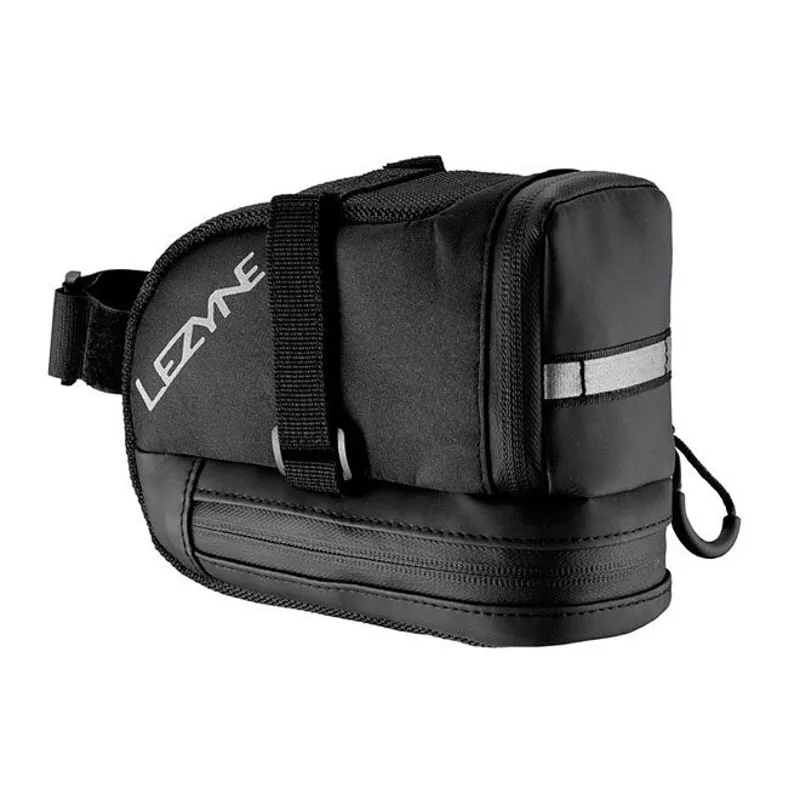 Lezyne L Caddy Saddlebag In Black 1 Lezyne L Caddy Saddlebag In Black
