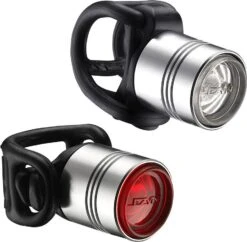 LEZYNE Front And Rear LED FEMTO PAIR DRIVE Grey