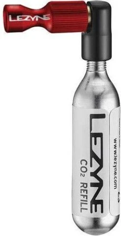 Lezyne Trigger Drive CO2 Inflator 16g Red