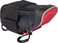 Lezyne Micro Caddy Saddle Bag Black Red