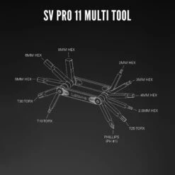 Lezyne SV Pro Multi Tool - #11 -Lezyne lezyne sv pro 11 minitool 1 1265709