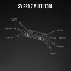 Lezyne SV Pro Multi Tool - #7 -Lezyne lezyne sv pro 7 minitool 1 1265735