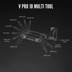 Lezyne V Pro Multi Tool - #10 -Lezyne lezyne v pro 10 minitool 1 1265775