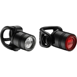 Lezyne Femto Drive Headlight And Taillight Set: Black 1 Lezyne Femto Drive Headlight And Taillight Set: Black