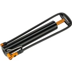 Lezyne MicroDrive XL Large Volume 35psi Handpump With Foot Peg Black