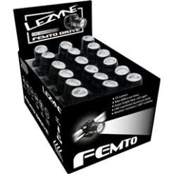Lezyne Front Femto Drive LED Headlights Box Of 36