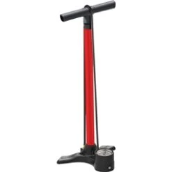 Lezyne Macro Floor Drive Pump: Red