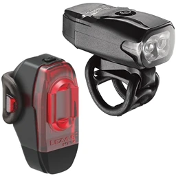 Lezyne KTV Drive Headlight And Taillight Set: Black 1 Lezyne KTV Drive Headlight And Taillight Set: Black