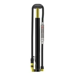 Lezyne Micro Floor Drive HV W/ Gauge, Black