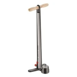 Lezyne Steel Floor Drive Pump, 220psi, Silver