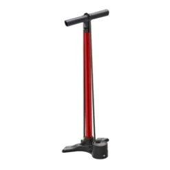 Lezyne Macro Digital Floor Drive DV, 160psi, Red