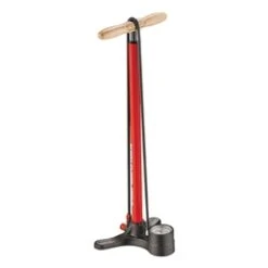 Lezyne Sport Floor Drive Pump, 220psi, Red