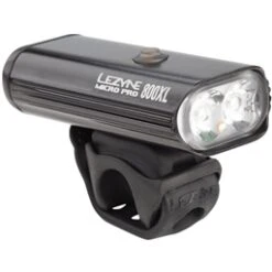 Lezyne Micro Drive 800XL Headlight: Gloss Black