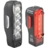 Lezyne Strip Drive Headlight And Taillight Set: Black