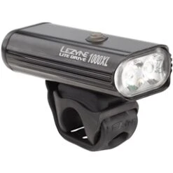 Lezyne Lite Drive 1000XL: Gloss Black