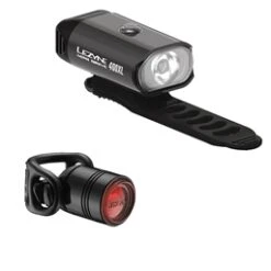 Lezyne Mini Drive 400XL/Femto Drive Combo Light Set, Black