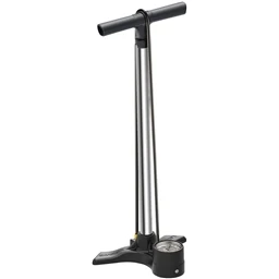 Lezyne Macro Floor Drive Pump: Silver 1 Lezyne Macro Floor Drive Pump: Silver