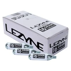 Lezyne 16G Threaded Co2 Cartridges, Box Of 30