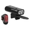 Lezyne Connect Smart 1000XL Headlight And KTV Pro Smart Taillight Set: Black