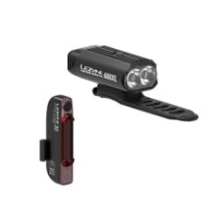 Lezyne Micro Drive 600XL / Stick Light Set, Black