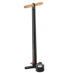 Lezyne Steel Floor Drive 3.5" Floor Pump, ABS-1 Pro Chuck, 220psi, Black
