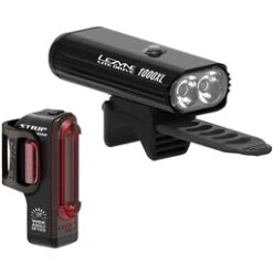 Lezyne Lite Drive 1000XL/StripPro Light Set, Black