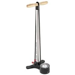 Lezyne Sport Floor Drive 3.5" Floor Pump, ABS-1 Pro Chuck, 220psi, Silver