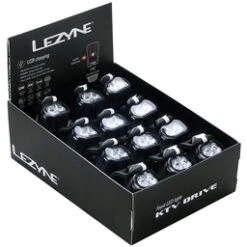 Lezyne LED KTV Headlight: Box 12, Black