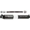 Lezyne ABS Pressure Drive Mini Frame Pump: SM; Black/Polished Silver